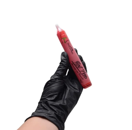 Вкусовая ручка для рисования на теле HOT PEN PIMENTA со вкусом клубники и острого перца